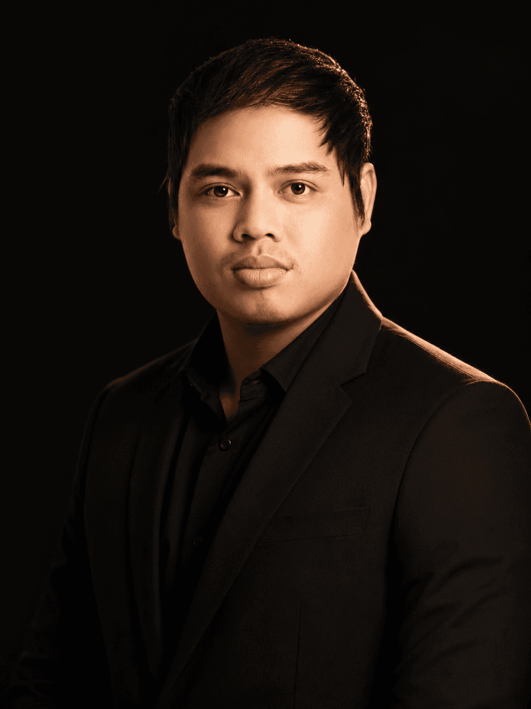 Portrait of Andrew Richmond Magat, Director for Creatives of Mister & Miss Cavite