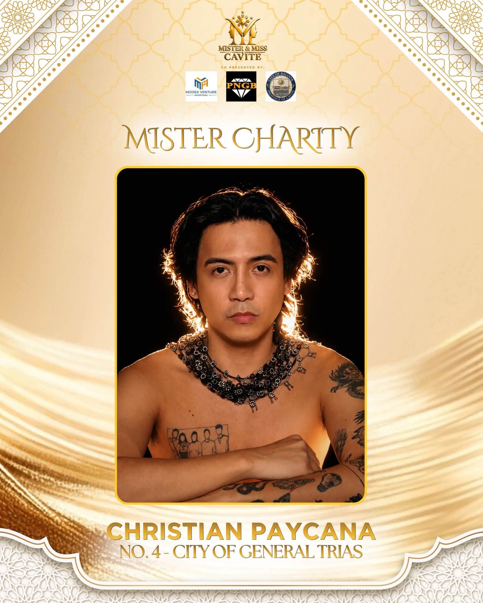 Mister Charity, Christian Paycana